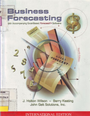 Image of Business forecasting with accompanying exel-based forecastXTM software