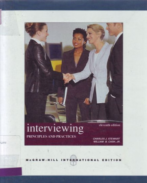 Image of Interviewing : Principles and Practices