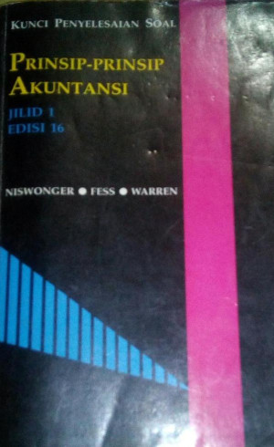 Image of Prinsip-Prinsip Akuntansi, Jilid1 (Kunci Penyelesaian Soal)